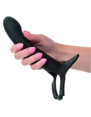 CALExotics Boundless - Arnes Recargable Multiposición con 10 Funciones de Vibración y Estimulación Intensa