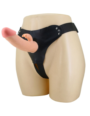 Pretty Love - Mavis Harness Briefs con Dildo Natural | SexPlace.MX