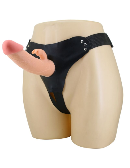 Pretty Love - Mavis Harness Briefs con Dildo Natural | SexPlace.MX