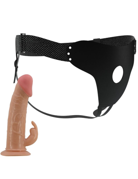 Pretty Love - Mavis Harness Briefs con Dildo Natural | SexPlace.MX