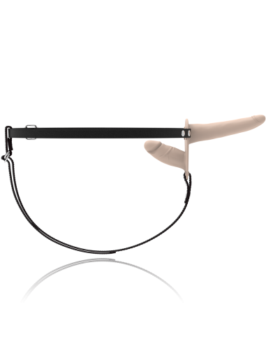 Fetish Submissive Harness - Doble Penetración Flesh