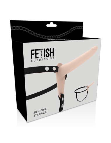 Fetish Submissive Harness - Silicona Flesh 15 cm | Arnés para Principiantes y Avanzados