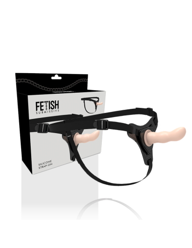 Fetish Submissive Harness - Arnés de Silicona Flesh para G-Spot de 12.5 cm | Ideal para Principiantes y Avanzados