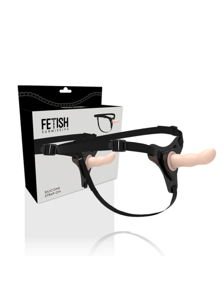 Fetish Submissive Harness - Arnés de Silicona Flesh para G-Spot de 12.5 cm | Ideal para Principiantes y Avanzados