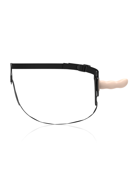 Fetish Submissive Harness - Arnés de Silicona Flesh para G-Spot de 12.5 cm | Ideal para Principiantes y Avanzados