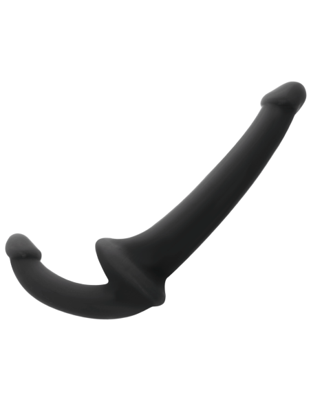 ADDICTED TOYS - DILDO CON ARNÉS SIN SUJECCIÓN Negro | SexPlace.MX