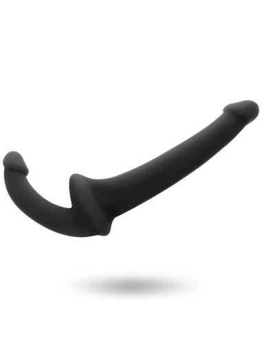 ADDICTED TOYS - DILDO CON ARNÉS SIN SUJECCIÓN Negro | SexPlace.MX