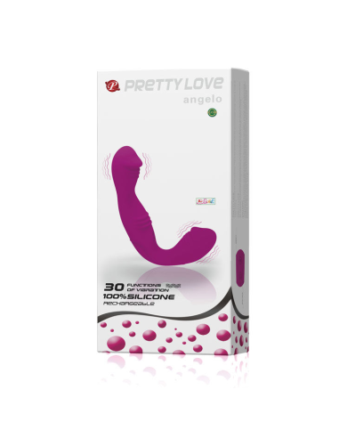 PRETTY LOVE - ANGELO Arnés Sin Correas Lila | SexPlace.MX