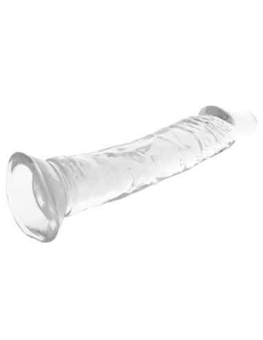 X RAY - Arnés y Dildo Transparente 21 cm