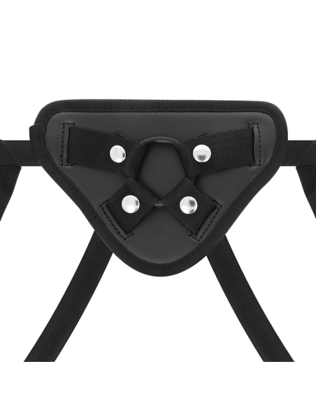 X RAY - Arnés y Dildo Transparente 21 cm