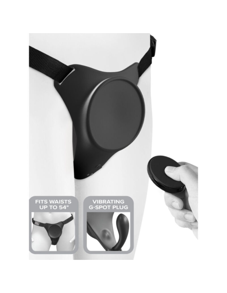 PIPEDREAMS Body Dock G-Spot Pro Harness: Vibration & Suction for Ultimate Pleasure