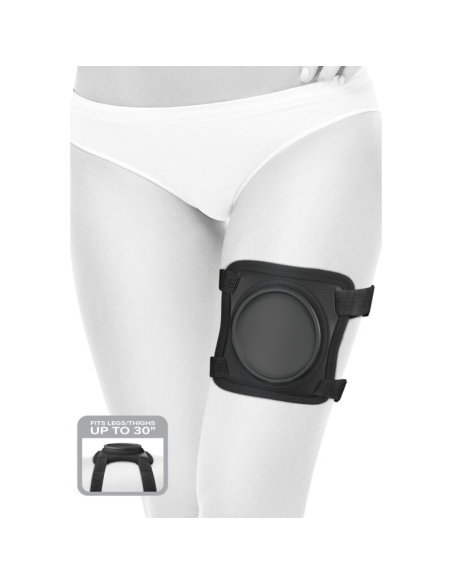 PIPEDREAMS Body Dock Lap Strap Harness - Arnés Sensual Sin Complicaciones con Succión Potente