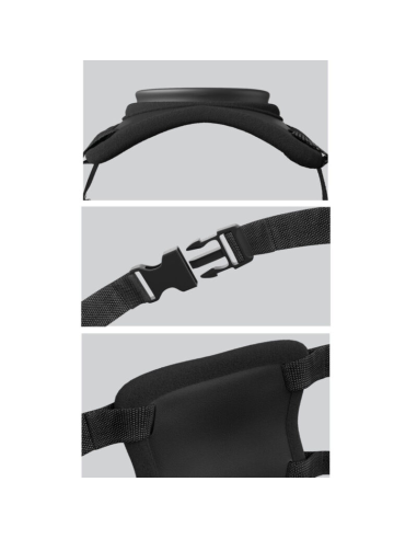 PIPEDREAMS Body Dock Lap Strap Harness - Arnés Sensual Sin Complicaciones con Succión Potente