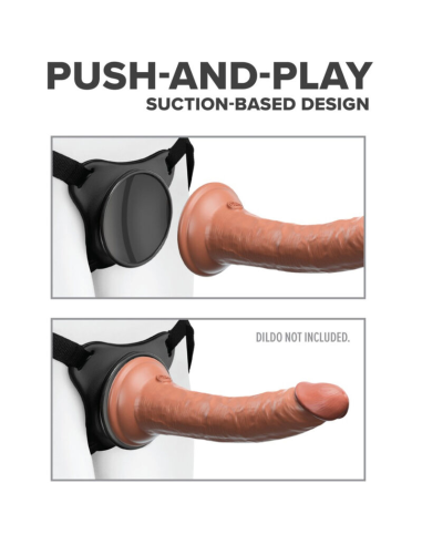 PIPEDREAMS Body Dock Original Harness: Sin Anillos, Sin Broches, Solo Diversión ¡Diseño Patentado!