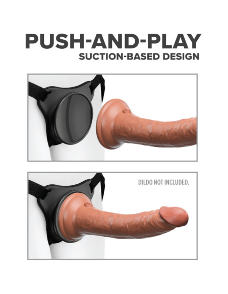 PIPEDREAMS Body Dock Original Harness: Sin Anillos, Sin Broches, Solo Diversión ¡Diseño Patentado!