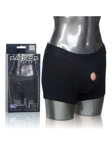 CALEXOTICS Packer Gear Boxer: Arnés Universal M/L de Lujo y Confort