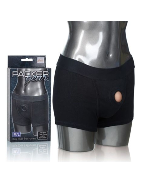 CALEXOTICS Packer Gear Boxer: Arnés Universal M/L de Lujo y Confort