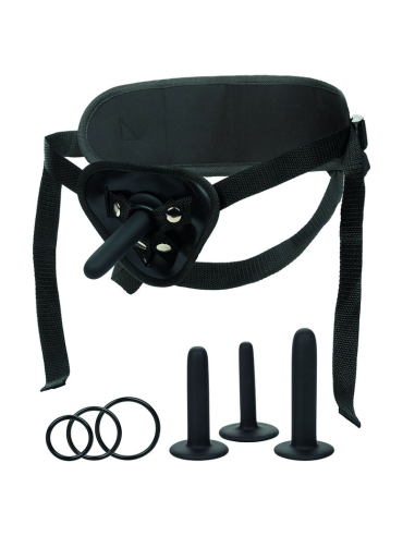 CalExotics Boundless Kit de Fijación de Silicona - Placer Anal Sin Límites y Arnés Ajustable