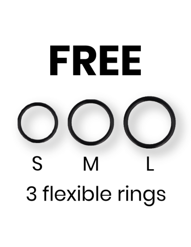 ROCKARMY - Arnés Ajustable y Anillos Flexibles | SexPlace.MX