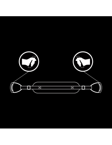 Fetish Submissive - Arnés Estilo Perrito con Forro de Neopreno para Placer Intenso