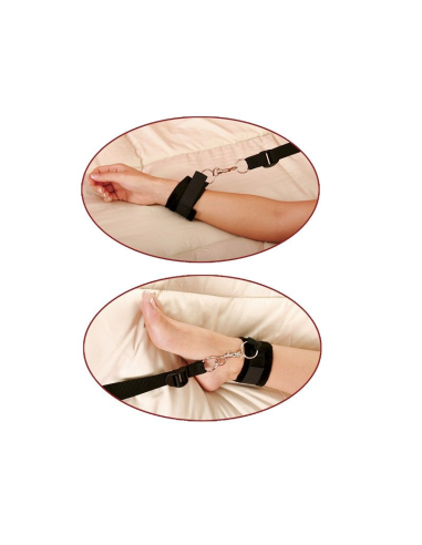 Fetish Fantasy Series - Kit Ataduras para la Cama | ¡Transforma tu Pasión!