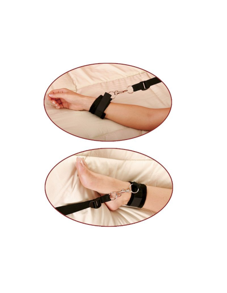 Fetish Fantasy Series - Kit Ataduras para la Cama | ¡Transforma tu Pasión!