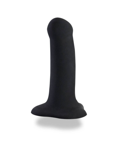FUN FACTORY - AMOR NEGRO: Consolador Compacto para Placer Vaginal y Anal, Silicona de Grado Médico