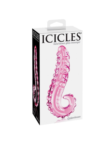 ICICLES N. 24 - Elegante Masajeador de Vidrio Hecho a Mano | Placer y Estilo en tus Manos