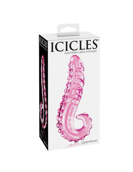 ICICLES N. 24 - Elegante Masajeador de Vidrio Hecho a Mano | Placer y Estilo en tus Manos