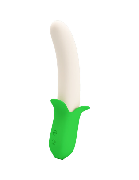 Vibrador Pretty Love Banana Knight - 7 Modos de Vibración Silicona para Placer Intensificado