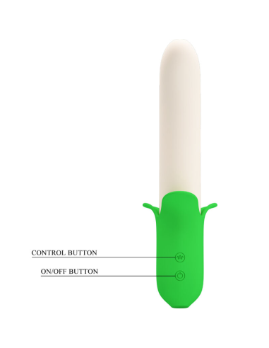 Vibrador Pretty Love Banana Knight - 7 Modos de Vibración Silicona para Placer Intensificado