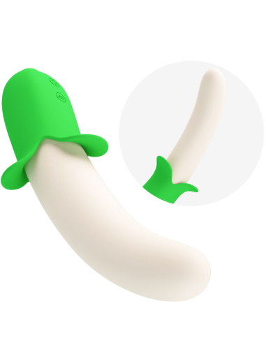 Vibrador Pretty Love Banana Knight - 7 Modos de Vibración Silicona para Placer Intensificado