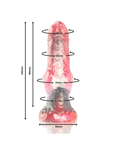EPIC Helios Dildo con Testículos - Calor y Éxtasis para Placer Infinito