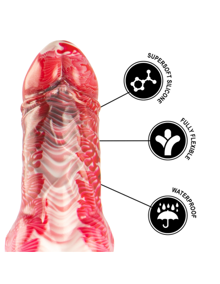 EPIC Helios Dildo con Testículos - Calor y Éxtasis para Placer Infinito