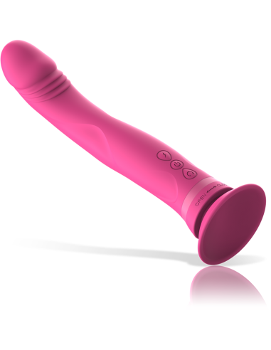 Intense™ Michelangelo Dildo Vibrador de Silicona Rosa - Placer Potente y Suave
