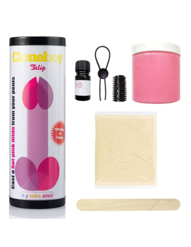 Cloneboy Dildo Tulip Rosa Intenso - Crea tu propio juguete sexual fácilmente