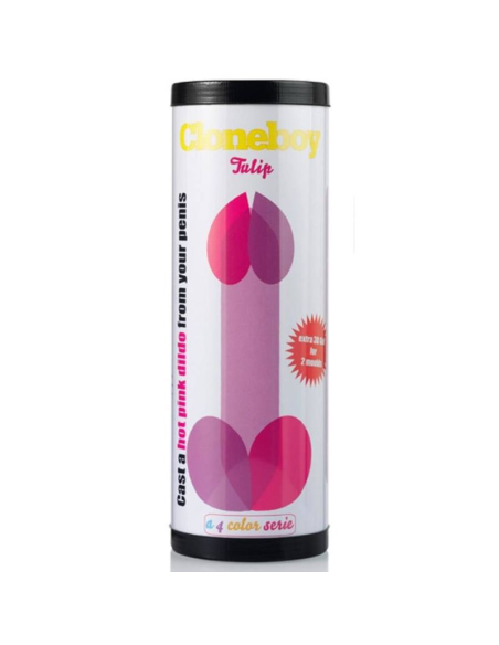Cloneboy Dildo Tulip Rosa Intenso - Crea tu propio juguete sexual fácilmente