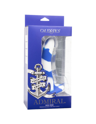 Sonda Flexible Admiral Swirl de CalExotics - Placer y Exploración Intima Inigualable