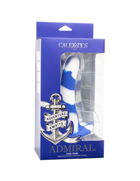 Sonda Flexible Admiral Swirl de CalExotics - Placer y Exploración Intima Inigualable