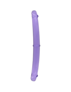 Doble Pene Morado 30 cm - Seven Creations | Placer y Versatilidad