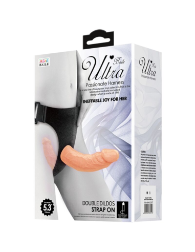 BAILE - ULTRA PASSIONATE HARNESS Arnés Doble Dildo | SexPlace.MX