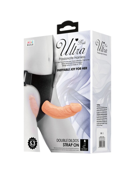 BAILE - ULTRA PASSIONATE HARNESS Arnés Doble Dildo | SexPlace.MX