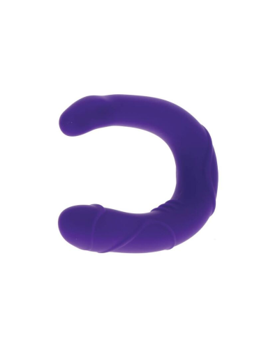 GET REAL - VOGUE MINI DOBLE DONG MORADO | Doble Placer y Diversión Realista