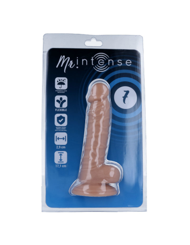 Mr. Intense - Dildo Realista 17.1 cm | Tacto Suave y Ventosa Fuerte