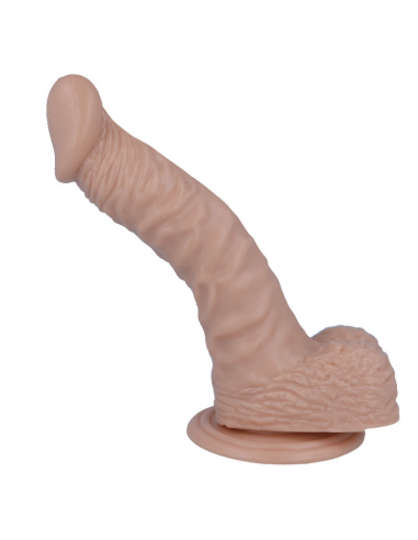 MR INTENSE - Dildo Realista 18 Pene 19.8 cm - Tacto Suave y Ventosa - Ideal para Todos