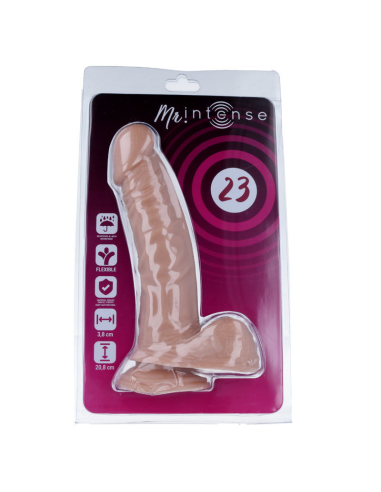 Mr. Intense - Dildo Realista 20.8 cm | Tacto Suave, Flexible y Hipoalergénico