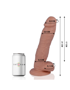 Mr. Intense - Dildo Realista 21 cm | 100% Natural, Flexible y Hipoalergénico