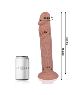 MR INTENSE - Dildo Realista 22.3 cm | Sensación Natural y Flexible