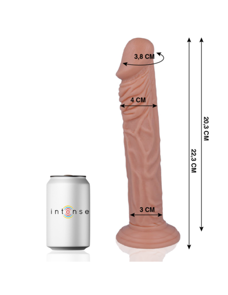 MR INTENSE - Dildo Realista 22.3 cm | Sensación Natural y Flexible