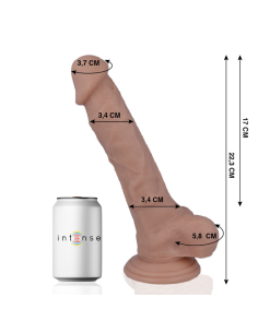 Mr. Intense - Dildo Realista 22.3 cm | Suave, Flexible y Hipoalergénico